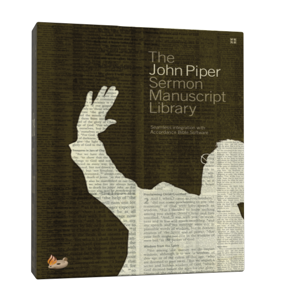 John Piper Sermon Manuscript Library 1980 to April 2010